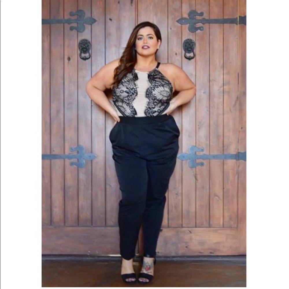 Black lace Jumpsuit